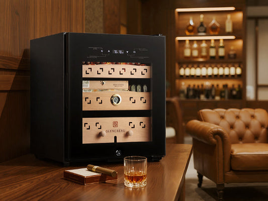 Elevate Your Cigar Experience with GLENCREAG Compressor Cigar Humidor Cabinets