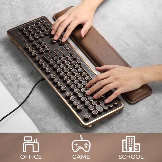 Ergonomic Keyboard Wrist Rest, Tan
