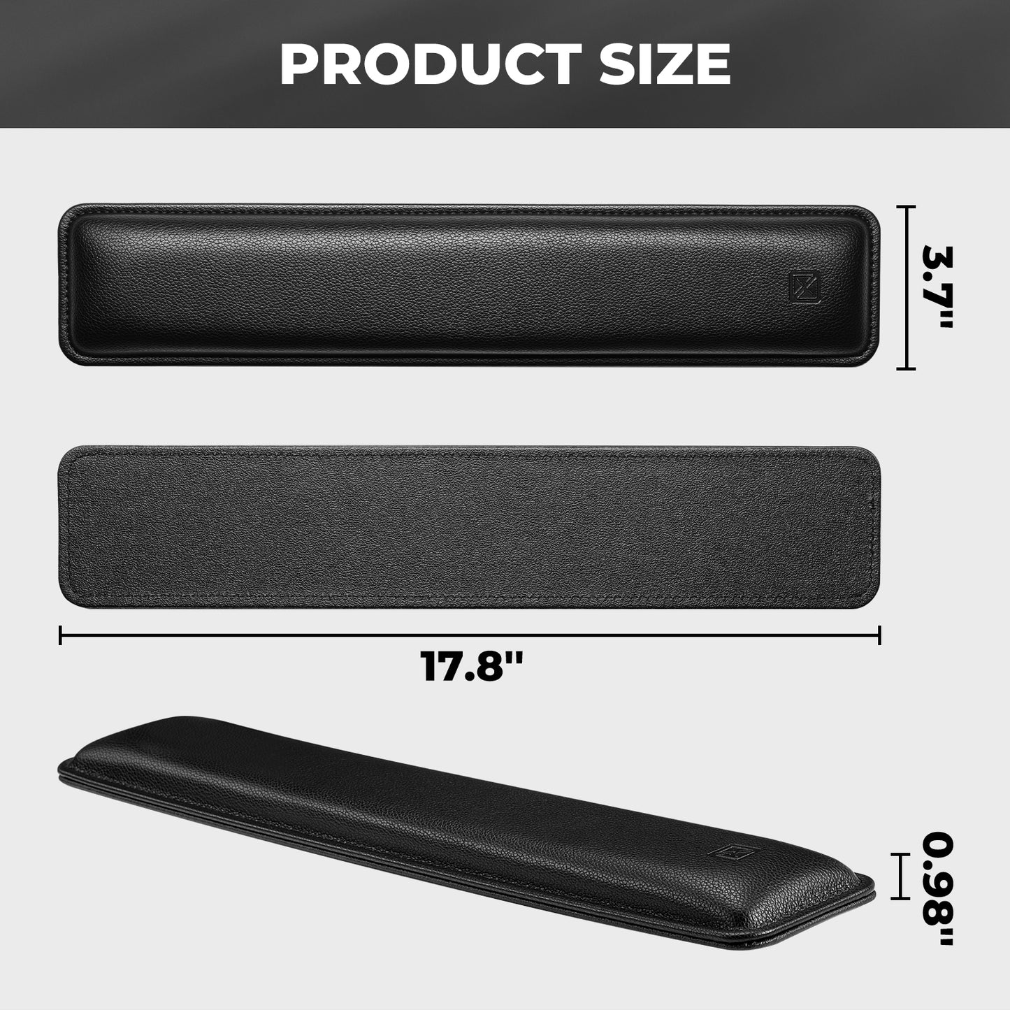 Ergonomic Keyboard Wrist Rest, Black