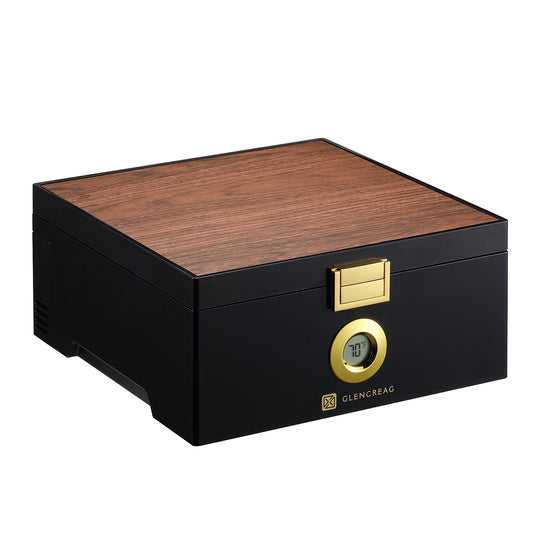 CC-3A-1 Electric Thermostatic Cigar Humidor Box, 30 Counts