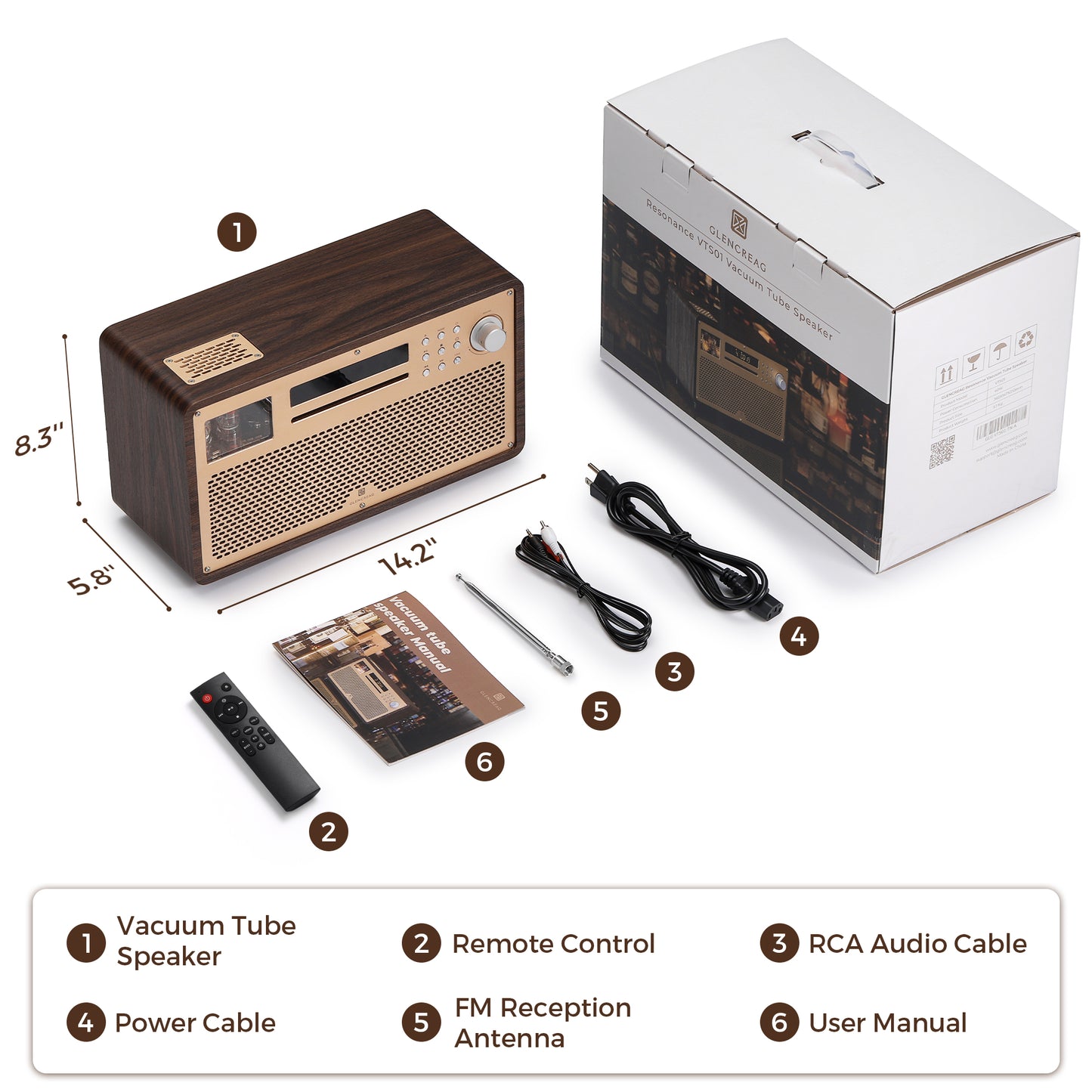 VTS01 HiFi Vacuum Tube Speaker