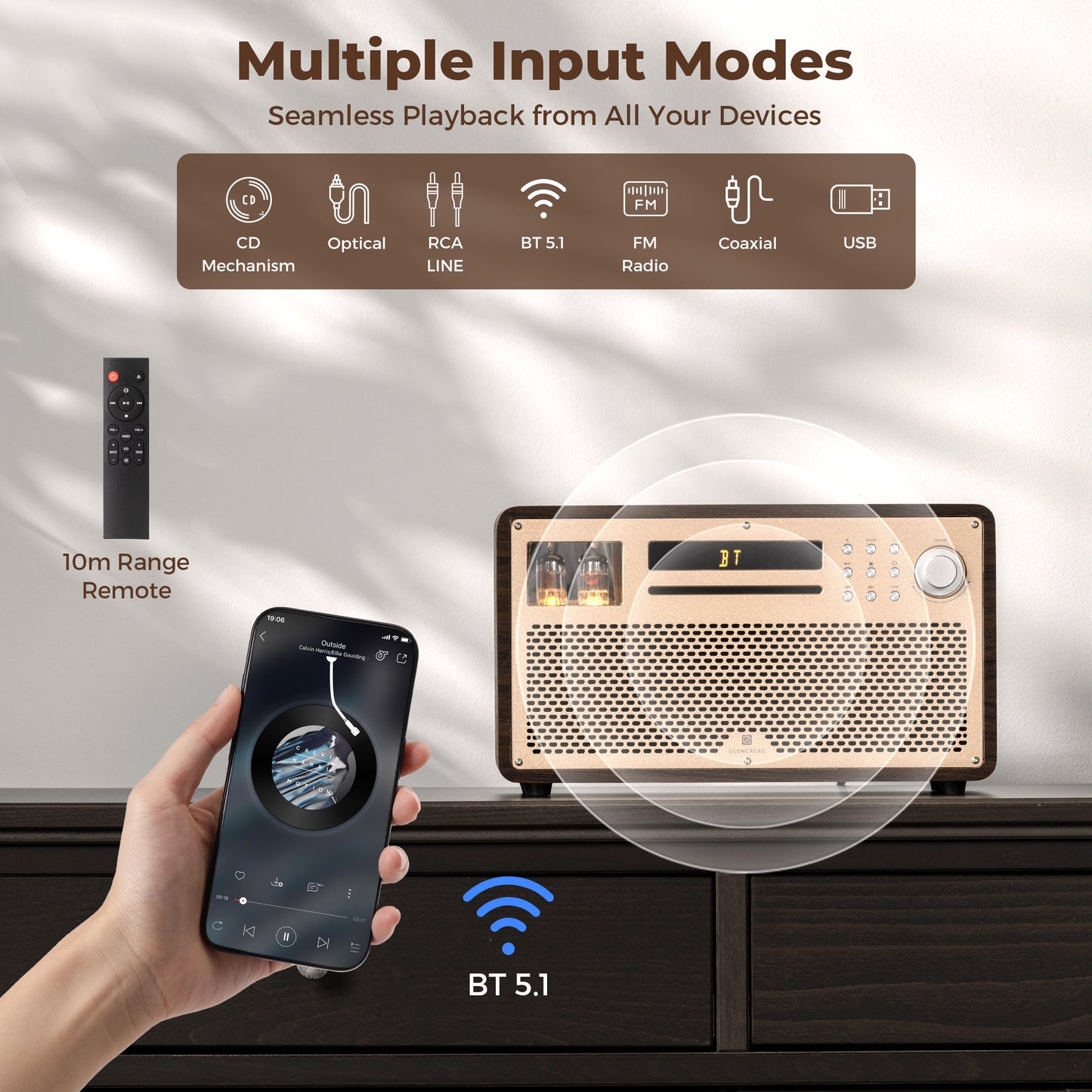 VTS01 HiFi Vacuum Tube Speaker