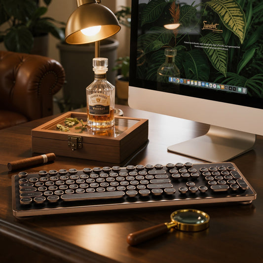 Meet the New RK104-Q Programmable Retro Mechanical Keyboard