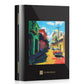 L26S Book-style Cigar Humidor Box, 10-12 Cigars