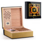 L26L Book-style Spanish Cedar Humidor Box, 80 Counts