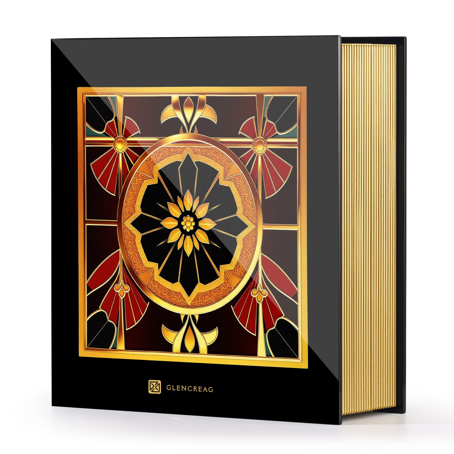 L26L Book-style Spanish Cedar Humidor Box, 80 Counts