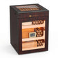 M26F-T Classic Spanish Cedar Humidor Cabinet with Top Storage, 150 Counts