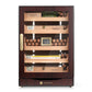 MET-1031PM LED Cigar Humidor Cabinet, 250 Counts