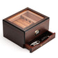 MMT-3041 Classic Cigar Humidor Box, 55 Counts