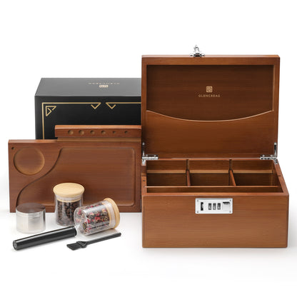 GLENCREAG Bamboo Stash Box Set