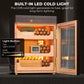 M26F-T Classic Spanish Cedar Humidor Cabinet with Top Storage, 150 Counts