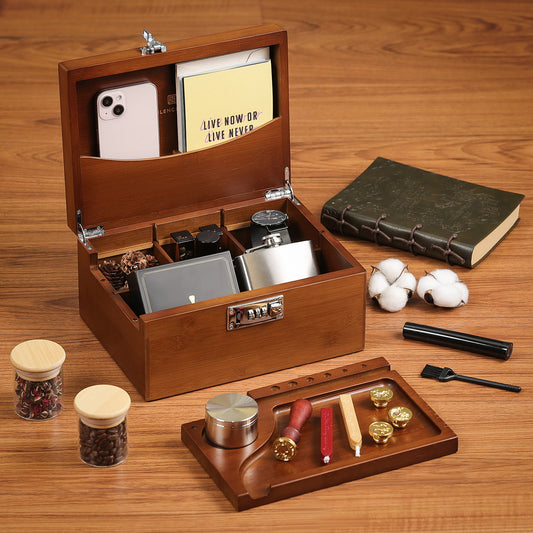 Bamboo Storage Box - CA Version