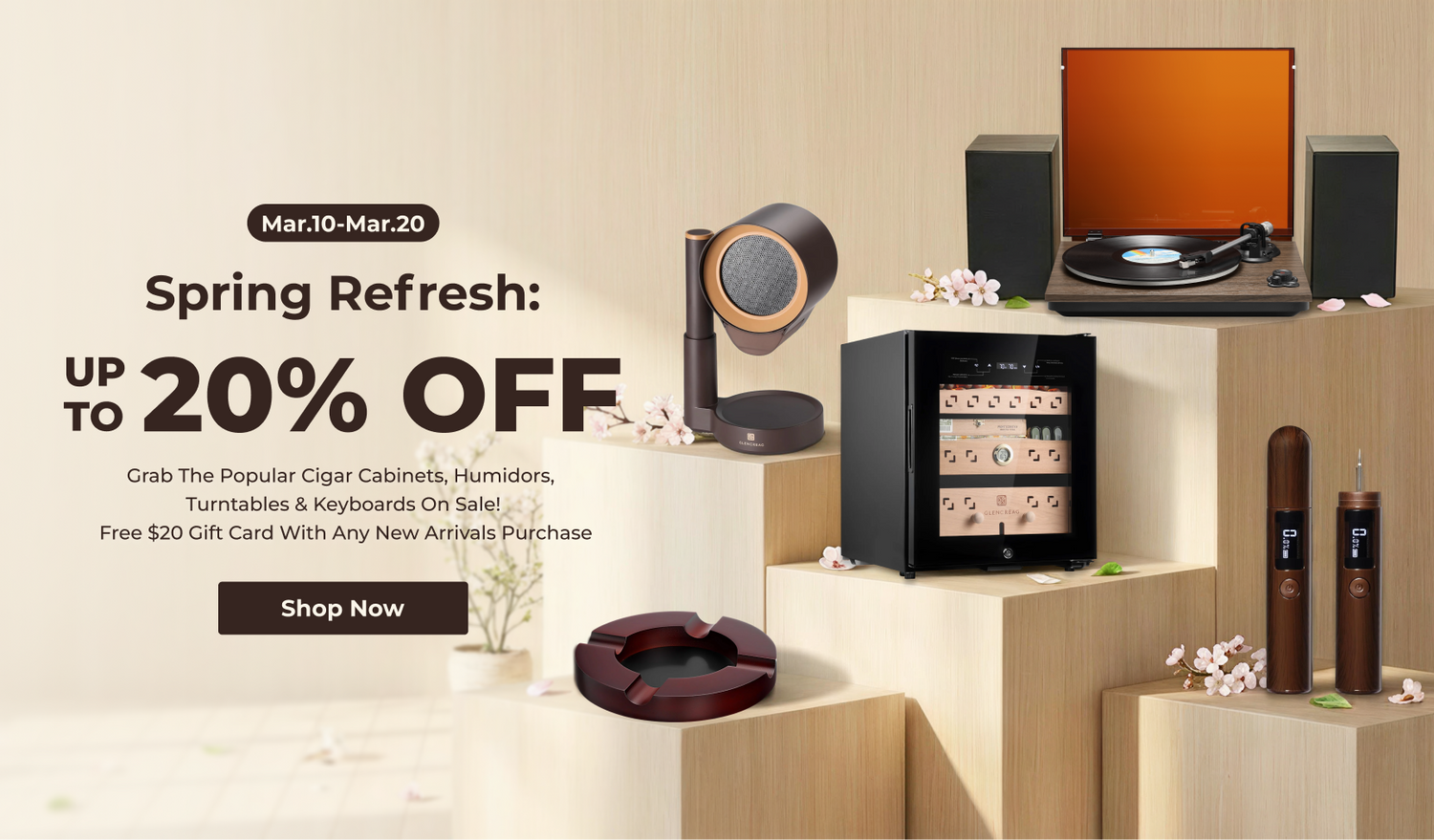 Spring Sale - Up to 20% Off on New Arrivals