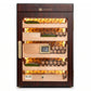 M26FM-T Classic Spanish Cedar Humidor Cabinet with Top Storage, 250 Counts