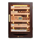MET-1031PM Spanish Cedar Humidor Cabinet with LED Lights, 250 Counts