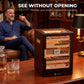 M26FM-B Classic Cigar Humidor Cabinet with Bottom Drawer, 250 Counts
