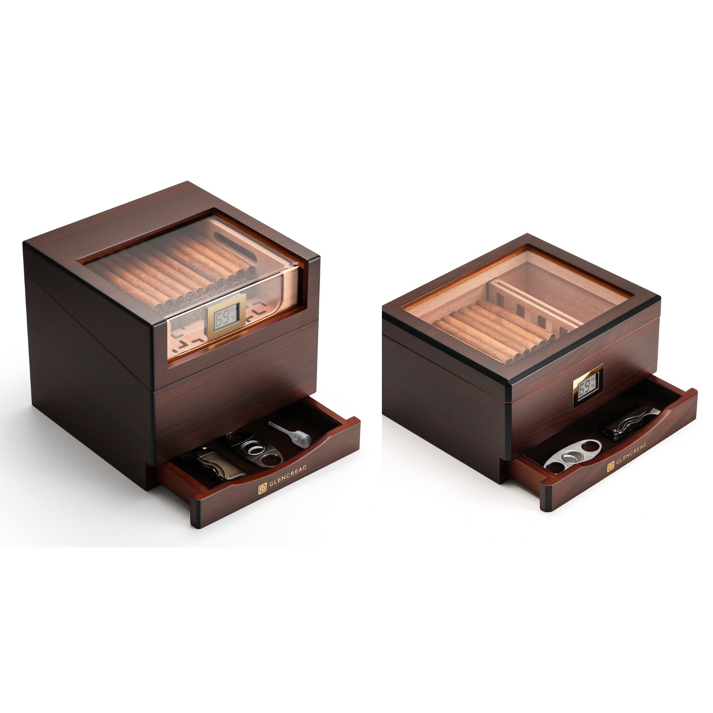 FT-2041 85 Counts Humidor Box & MMT-3041 55 Counts Humidor Box