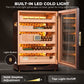 M26FM-B Classic Cigar Humidor Cabinet with Bottom Drawer, 250 Counts