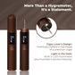 Cigar-Shaped Digital Humidity Tester for Cigars