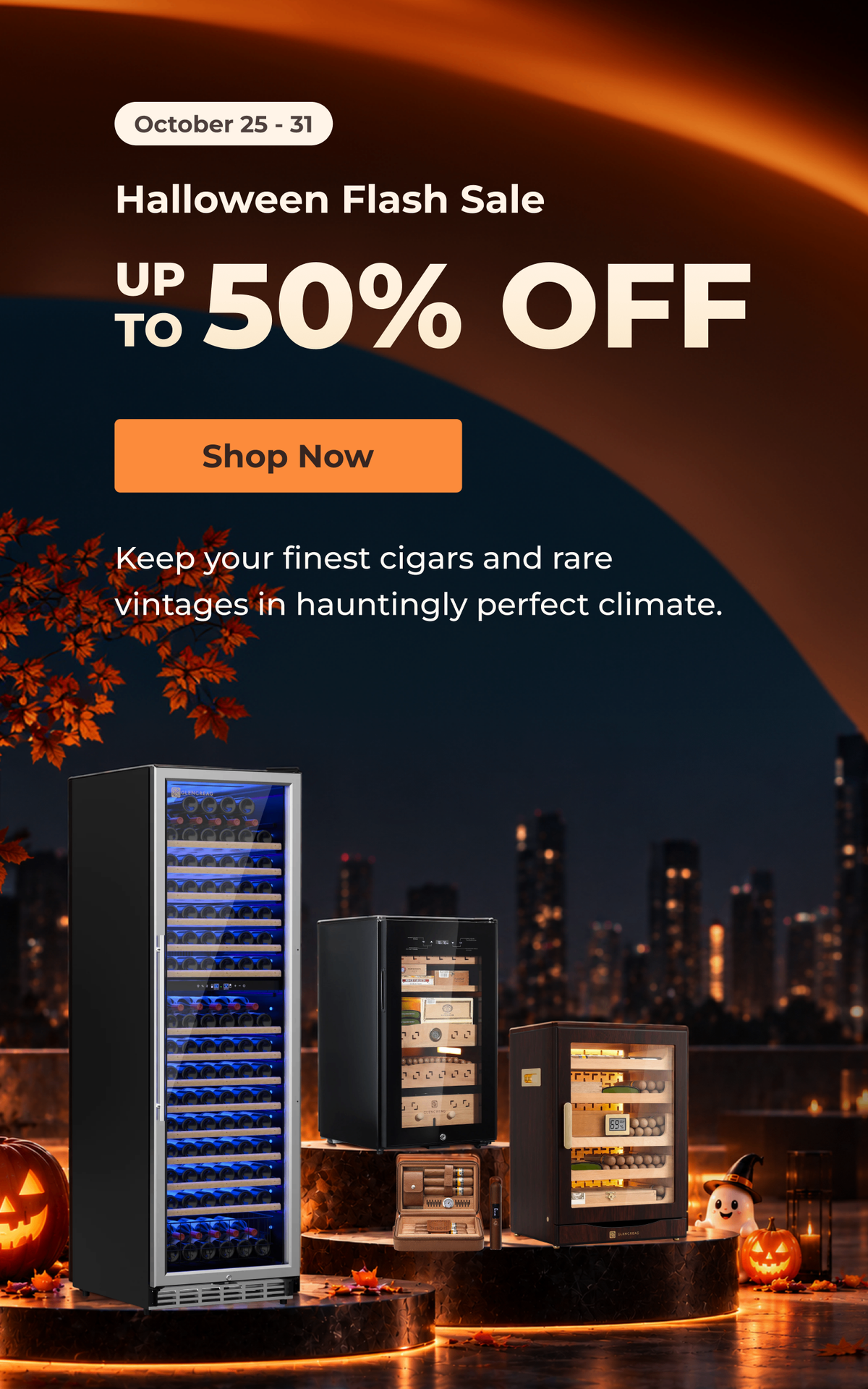 Halloween Flash Sale UP TO 50% OFF