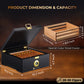 CC-3A-1 Electric Thermostatic Storage Box with dimensions and capacity details