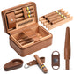 PR-5041 Portable Travel Leather Humidor Case, 11 Counts [PRE-ORDER!]