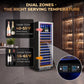D2413 Dual-Zone Wine Cooler for Wine Storage, 154 Bottles [Early Bird Price!]