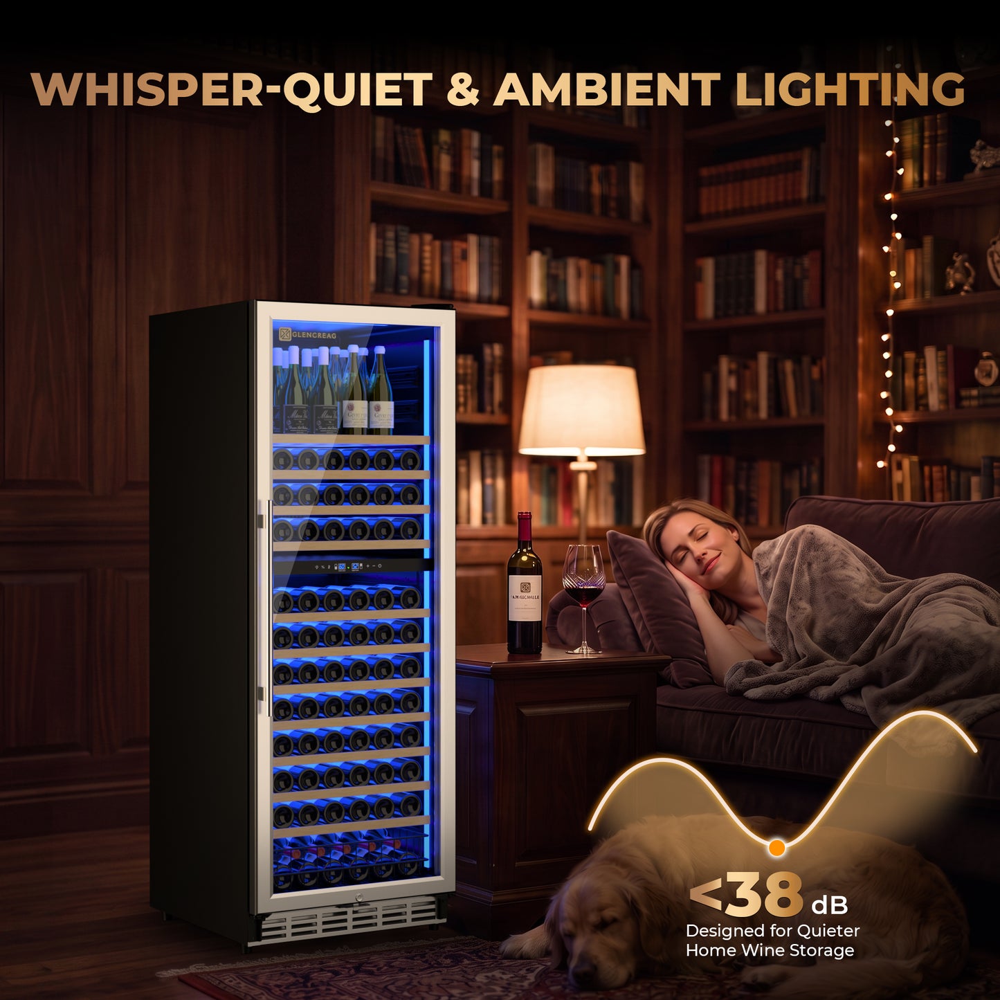 D2413 Dual-Zone Wine Cooler for Wine Storage, 154 Bottles [Early Bird Price!]