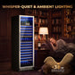D2414 Dual-Zone Wine Cooler for Wine Storage, 174 Bottles