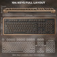 RK104-Q Programmable Wired Retro Mechanical Keyboard