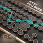 RK104-Q Programmable Wired Retro Mechanical Keyboard