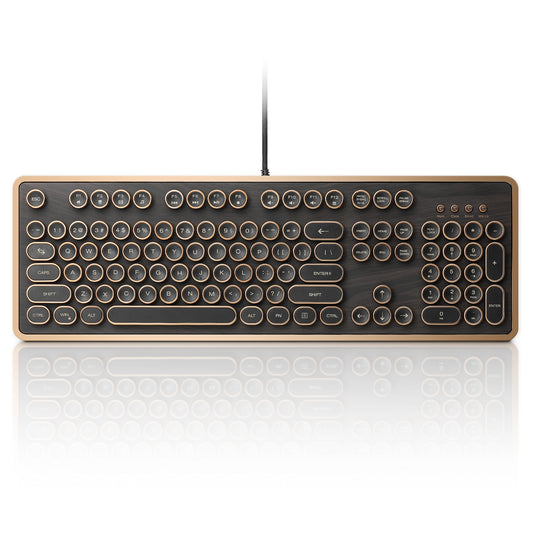 RK104-Q Programmable Wired Retro Mechanical Keyboard